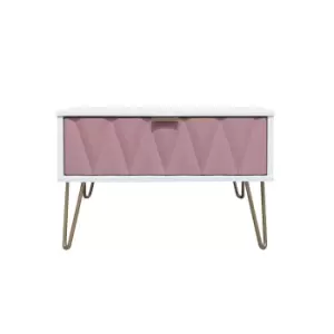 Ice 1 Drawer Midi Chest - Pink