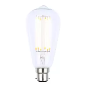 Casa 6W LED Cage Bc Filament Light Bulb, Clear