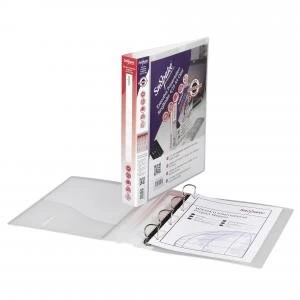 Ring Binder 4dring A4 Clr Pack of 10