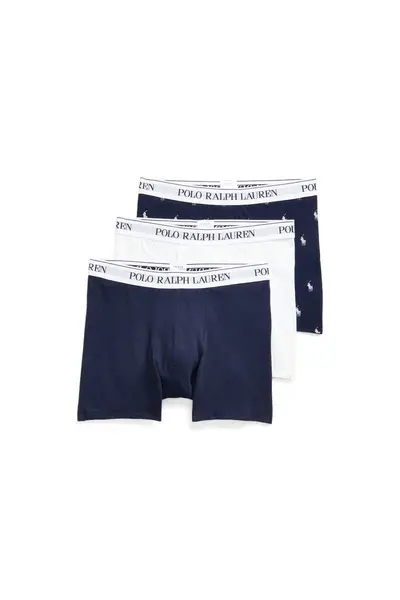 Polo Ralph Lauren 3 Pack Boxer Brief Blue