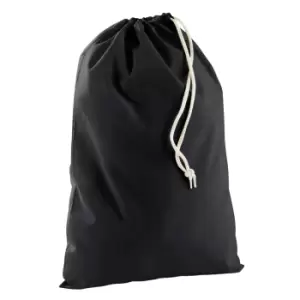 Westford Mill Cotton Recycled Stuff Bag (S) (Black)
