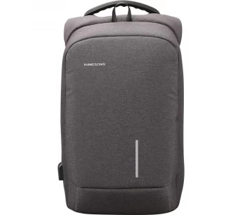 KINGSONS KS3149W-DG 153 15.6" Laptop Backpack - Dark Grey