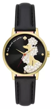 Kate Spade KSW1807 Metro (34mm) Black Poodle Dial / Black Watch