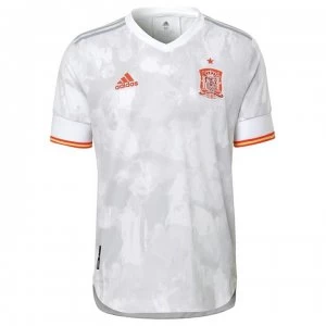 adidas Spain Away Authentic Shirt 2020 - White