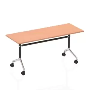 Impulse 1600 Flip Top Rectangular Table Beech