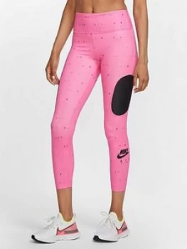 Nike Air Legging (curve), Pink, Size 26-28=3X, Women