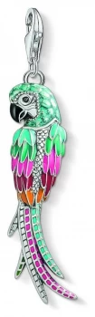 Thomas Sabo Sterling Silver Parrot Multicoloured Enamel And Jewellery