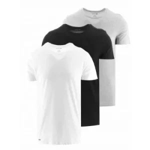 Lacoste Mixed 3 Pack Slim Fit T-Shirt