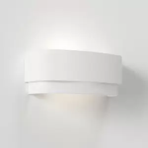 Astro Amat 320 Curved 2 Layered Wall Light Ceramic