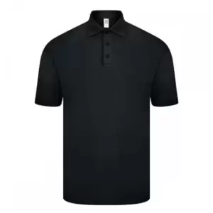 Casual Classics Mens Original Tech Pique Polo Shirt (S) (Black)