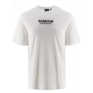 Barbour International White Formula T-Shirt