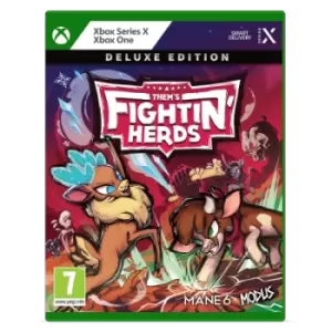 Thems Fightin Herds Deluxe Edition Xbox One Series X Game