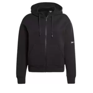 Reebok DreamBlend Cotton Zip Up Hoodie Womens - Black