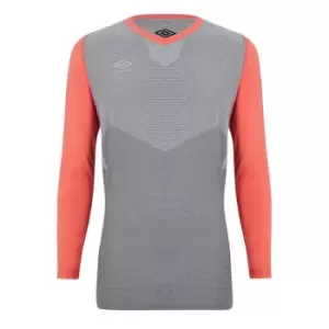 Umbro pro Long Sleeve Baselayer Top Mens - Red