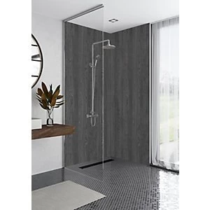 Mermaid Elite Bomarzo Tongue & Groove Single Shower Panel 2420 x 600mm