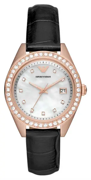 Emporio Armani AR11505 Womens Mother-of-Pearl Dial Watch