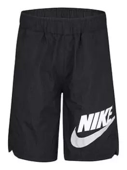 Nike Younger Boys Nsw Woven Hbr Short, Black, Size 5-6 Years