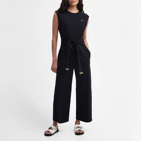 Barbour International Bluford Stretch Cotton Jumpsuit - UK 10