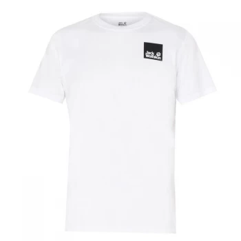 Jack Wolfskin Quadrant Essential T Shirt - White 5018 SMU