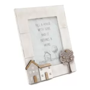 5X7 Wooden Houses Frame