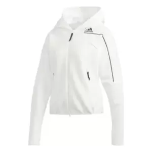 adidas Zane Hoodie Ladies - White