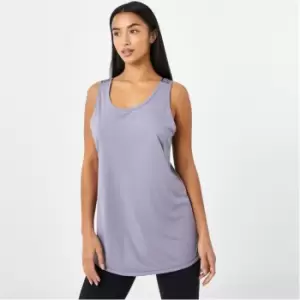 Everlast Cross Back Tank Top - Purple