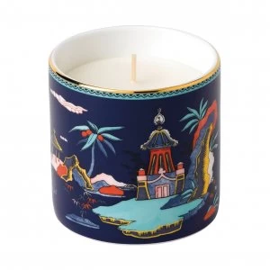 Wedgwood Wonderlust Blue Pagoda Candle Blue