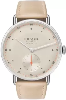 Nomos Glashutte Watch Metro Neomatik Champagner Sapphire Crystal