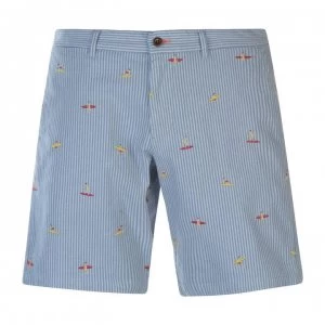 Gant Gant AOP Shorts - Blue 420