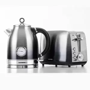 Daewoo SDA1837GE Callisto 1.7L Retro Jug Kettle And Callisto SDA1838GE Retro 2 Slice Toaster