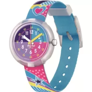 Childrens Flik Flak Color Party Colour My Life Watch