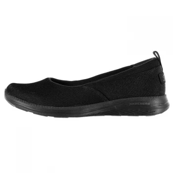 Skechers City Pro Slip On Shoes Ladies - Black