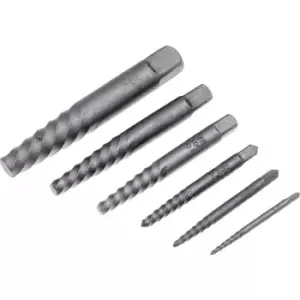 6-Pce Screw Extractor Set