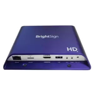 BrightSign HD1024 interface hub USB 2.0 Purple