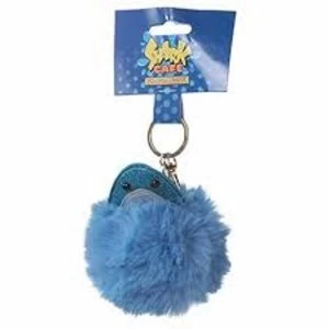 Shark Cafe Shark Pom Pom Keyring