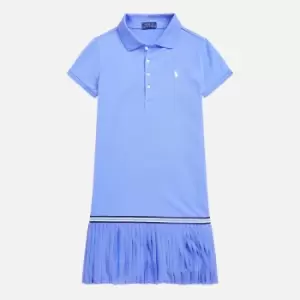 Polo Ralph Lauren Girls Cotton-Pique Polo Dress - 5 Years