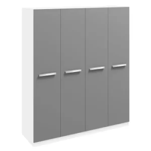 Moritz 4 Door Wardrobe White