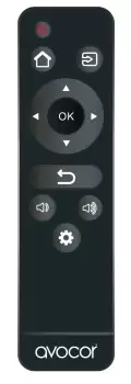 Avocor F, G & W Series remote control