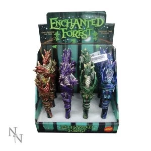 Enchanted Forest Dragon Set of 12 Pens