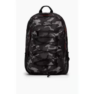 Hype Mono Camo Maxi Backpack (One Size) (Black/Grey)