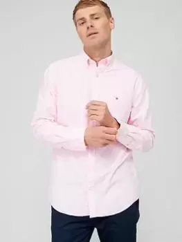 GANT Men Regular Fit Oxford Shirt (4XL) Pink