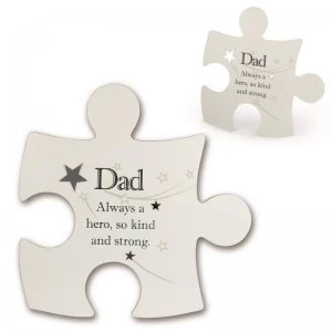 Sentiment Jigsaw Wall Art - Dad