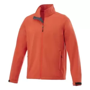 Elevate Mens Maxson Softshell Jacket (L) (Orange)