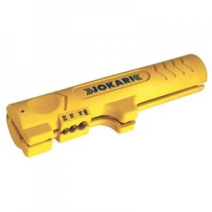 Jokari 30140 No. 14 Strip Cable stripper Suitable for Round cable, Ribbon cable 4 up to 13mm 0.8 up to 2.5 mm²