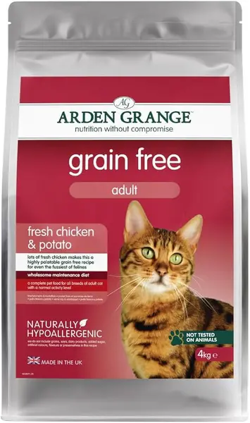 Arden Grange Adult Chicken and Potato Cat Food 4kg