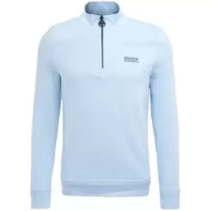 Barbour International International Sweatshirt Essential Half Zip - Blue