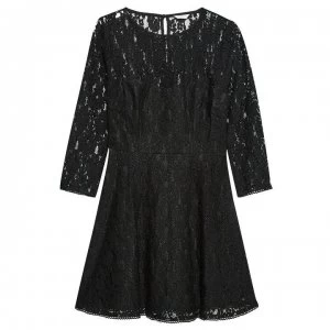 Jack Wills Chalkhouse Lace Dress - Black