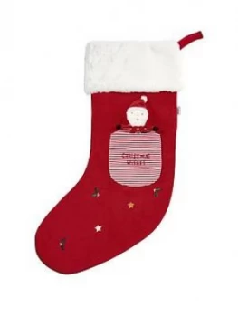 Mamas & Papas Stocking Large - Santa 2020