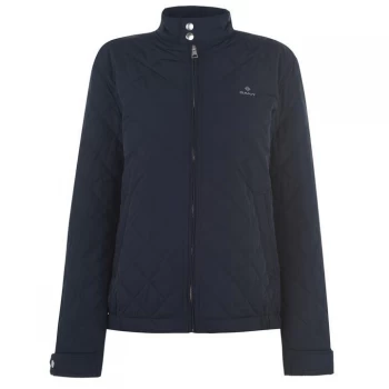 Gant Quilted Windcheater Jacket - Navy 433