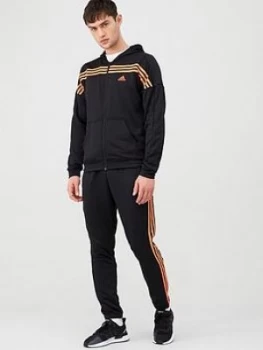Adidas Mts Urban Hooded Tracksuit - Black/Red